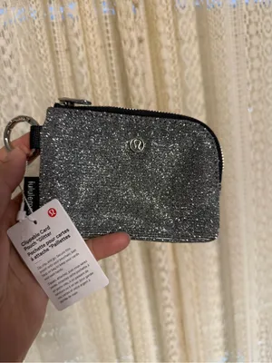 lululemon athletica Metallic Silver Key & Card Pouch thumbnail 5