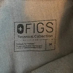 Figs Women M Graphite Gray Kade Cargo Scrub Pants Yoga Waistband Pocket Dental thumbnail 8