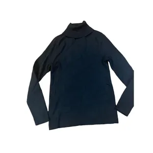 Chico’s womens black fitted turtleneck knit sweater size small thumbnail 7
