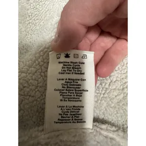 UGG Women Size‎ Medium Fleece Lined Open Front Cardigan Sweater Preppy Winter thumbnail 12