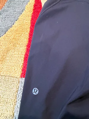 Lululemon Base Pace High Rise Bike Shorts Running 8” Inseam Black Nulux Size 6 thumbnail 7