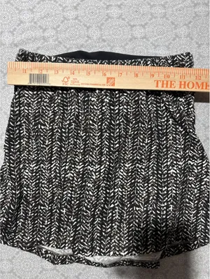 Banana Republic Black and White Patterned Halter Crop Top thumbnail 6