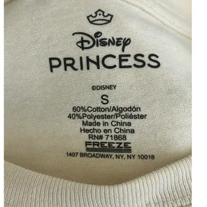 Disney Princess Little Mermaid Boyfriend‎ Tee Loose Fit Women Small NWOT thumbnail 7