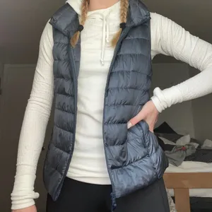 Blue Down Vest Size XS thumbnail 1