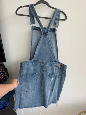 Celebrity Pink Overalls Skirt thumbnail 2