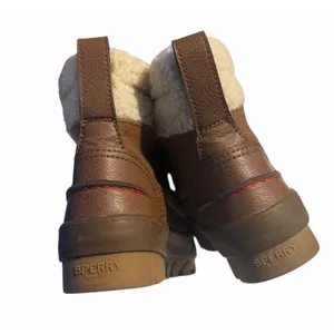 SPERRY Top-Sider Boots Juneau Low Hiker Wool Brown Waterproof Womens Snow Sz 7 thumbnail 4