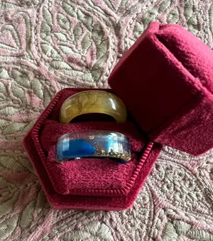 & Other Stories Women’s (2) Piece Simple 6mm Bands Size 7 NWT thumbnail 1