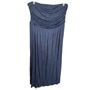 NWT Lane Bryant Black Convertible Strapless Midi Dress Plus Size 14/16 1X thumbnail 3