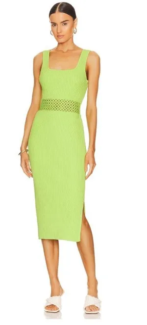 Midi dress Green Size M thumbnail 1