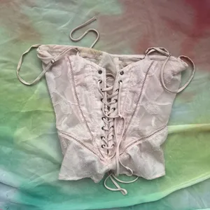 House of CB Lisette Pink Floral Lace Corset Style Camisole Top thumbnail 7