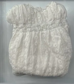 White floral dress (Ready To Ship) thumbnail 1