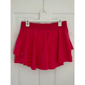 Lululemon Court Rival High-Rise Skirt Lip Gloss Pink Size 10 Golf Tennis Skirt thumbnail 7