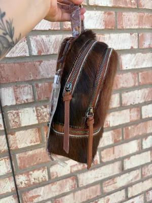 Trinity Ranch Cowhide Backpack thumbnail 2