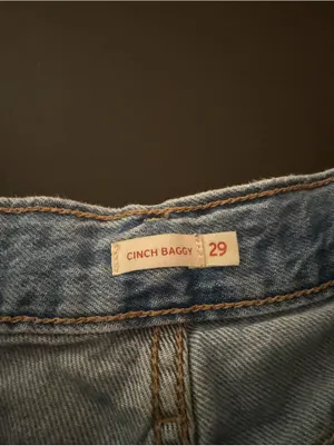Levi’s Cinch Baggy Wide Leg jeans Women’s Size 29 thumbnail 3