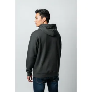 Arizona Jean Co Mens Sweatshirt Size XS Dark Gray Hoodie kangaroo Pockets Casual thumbnail 3