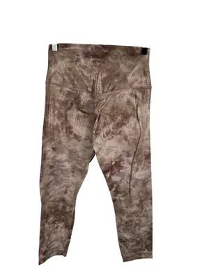 Lululemon‎ Align Crop 23” Shine Leggings Size 6 Diamond Dye Misty Shell Cacao thumbnail 4