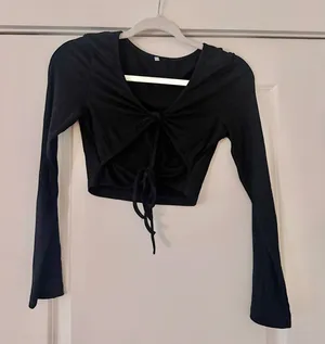 Amazon Black Tie Top thumbnail 1