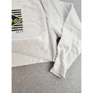 NEW 2XL Champion‎ Michigan Wolverines Reverse Weave Cropped Pullover Sweatshirt thumbnail 6