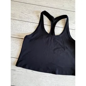 Lululemon Cool Racerback II Crop It Black thumbnail 4