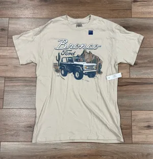 NWT Ford Bronco Western Casual 100% Cotton Graphic Tee | Women’s Size Large thumbnail 1