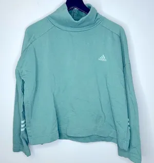 Adidas Women’s Green Long Sleeve Sweatshirt Size M‎ thumbnail 1