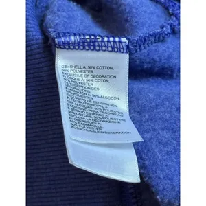 EUC Womens The‎ North Face blue Logo hoodie pullover size XL thumbnail 8