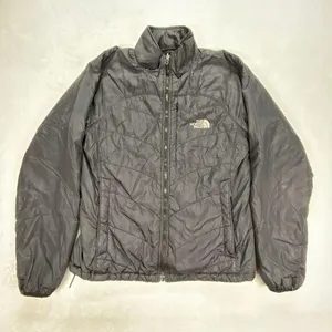 The North Face Jacket Womens Medium Navy/Gray Coat Ski Puffer Full Zip Primaloft thumbnail 1