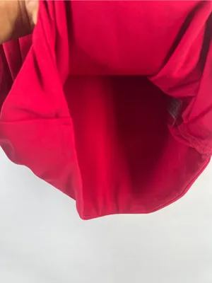 Mars The Label Red Draped Shoulder Mini Dress UK 4 / US 0 thumbnail 5