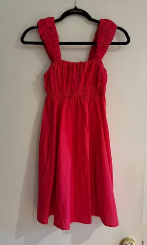 Abercrombie And Fitch Ruffle Dress Xs thumbnail 2