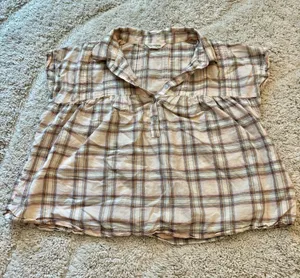 Lucky Brand Plaid Button-Up Shirt thumbnail 1