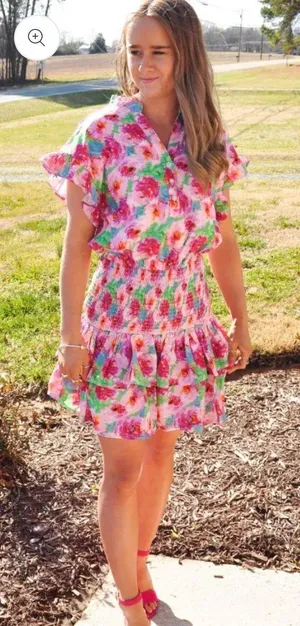 The Complete Edit Collection Floral Dress thumbnail 1