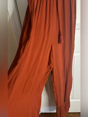 Patrons of Peace Spaghetti Strap Wideleg Maxi Jumpsuit thumbnail 5