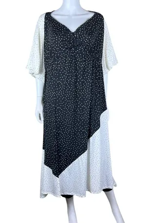 Torrid Studio Mix Polka Dot Maxi Dress Plus Size 3X thumbnail 8