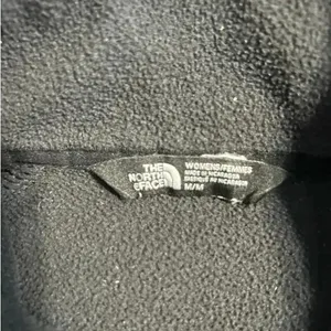 North Face Full Zip Fleece Women's Size Medium Black Hiking Warm Active thumbnail 4