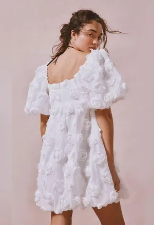 Dream Belle Rosette Mini Dress size 4 thumbnail 2