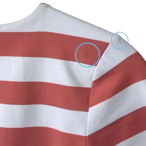 Aritzia Babaton White Pink Striped Short Sleeve Bodysuit‎ Feminine Festival Feminine XS thumbnail 9