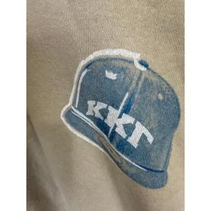 Kappa Kappa Gamma KKG Sorority Cotton Blend Baseball Sweatshirt Hoodie L thumbnail 4