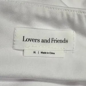 Revolve Lovers + Friends Nude Sally Wrap Tank Top White Women’s XL thumbnail 2