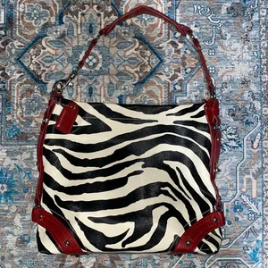 zebra tote bag & wallet thumbnail 1