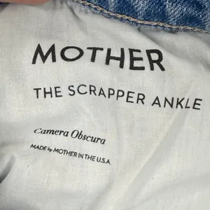MOTHER Light Wash‎ Straight Leg Button Fly Denim Jeans Womens Size 29 High Rise thumbnail 4