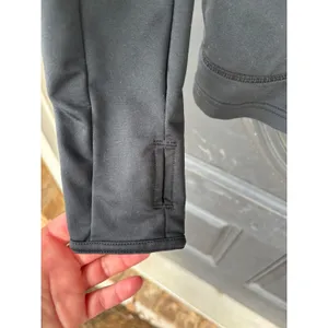 GapFit Womens Black Full Zip Active Jacket‎ Thumbholes Mock Neck XS thumbnail 5