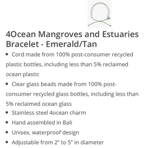 Limited Ed 4Ocean Bracelet Mangroves & Estuaries thumbnail 16