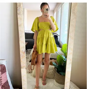 Yellow Amazon Summer Dress thumbnail 2