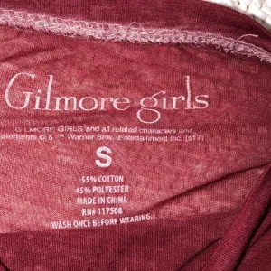 Gilmore Girls small burnout burgundy T-shirt thumbnail 4