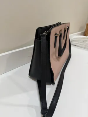 Kate Spade Laurel Way Reese Pink & Black Satchel thumbnail 3