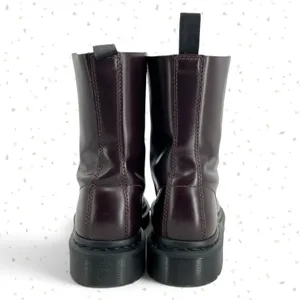 Dr. Martens Grasp Oxblood Red Boots Exposed Steel Toe Edgy Grunge Utility UK 5 thumbnail 9