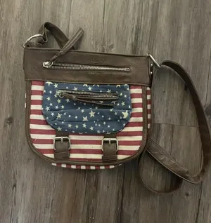 Americana Y2K Crossbody Bag Purse Patriotic thumbnail 1