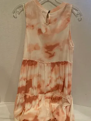 Altar'd State NWT! Pink Tye- Dye Sundress, Size: Medium thumbnail 3