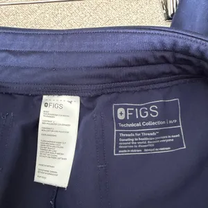 Figs Navy Blue Zamora Jogger Scrub Pants Sz M thumbnail 2