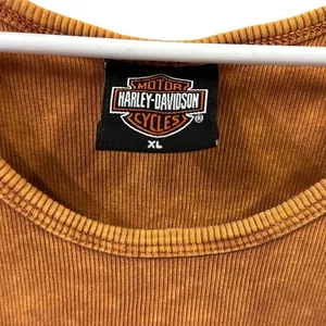 Harley Davidson Motorcycles Cotton Mother Road Tank Top Orange Stone Washed XL thumbnail 12